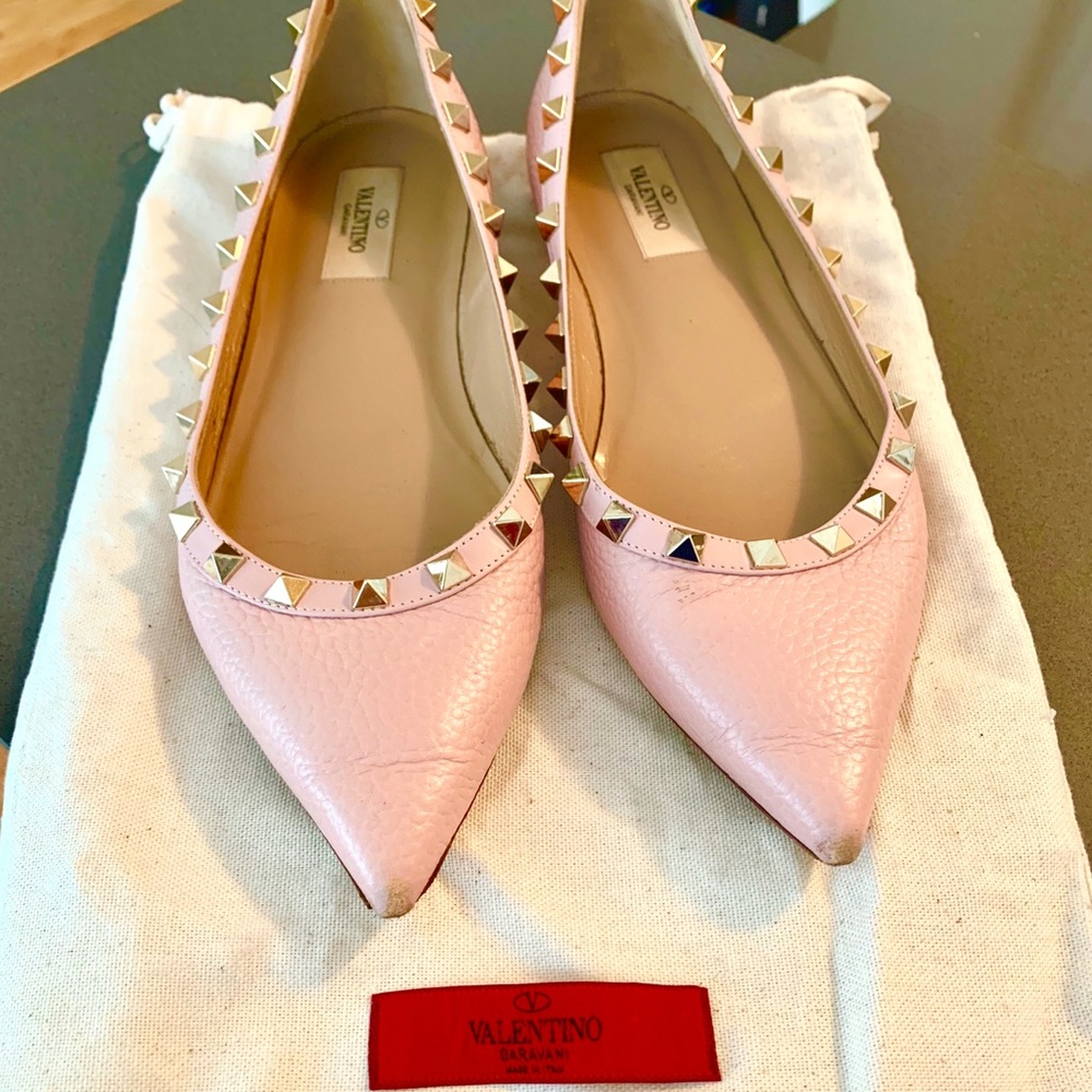 VALENTINO Rockstud Ballet Flats
